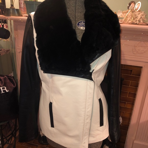 Danier Fur and Leather Jacket - Picture 4 of 9